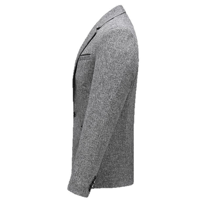 Herren eleganter Blazer mit strukturiertem Design und schmalem Schnitt Aliams