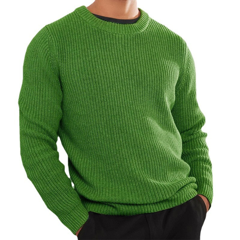 Herren Strickpullover mit strukturierter Oberfläche Aliams