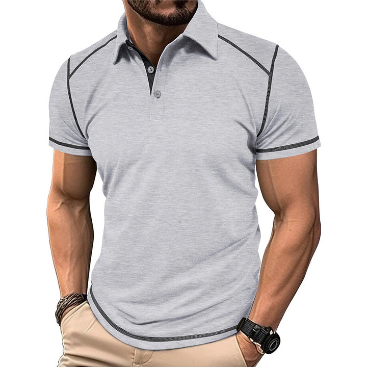 Herren Sportliches Poloshirt mit modernem Schnitt Aliams