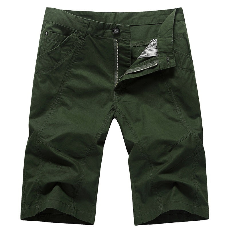 Herren Cargo-Shorts mit multifunktionalen Taschen und strapazierfähigem Material Aliams