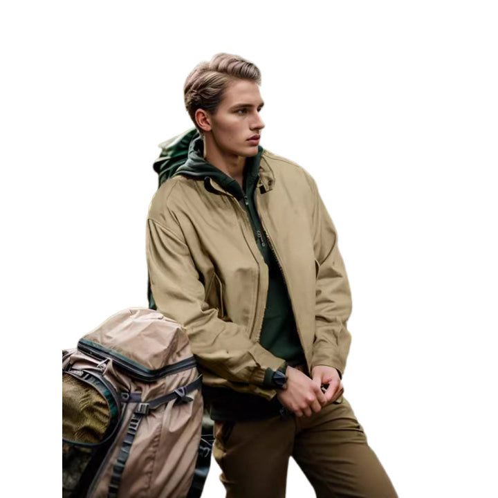 Herren sportliche Windjacke Aliams