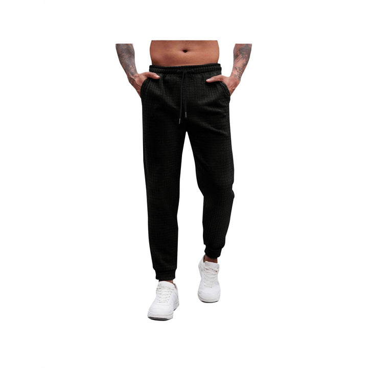 Herren Freizeithose mit atmungsaktivem Stoff und verstellbarem Bund Aliams