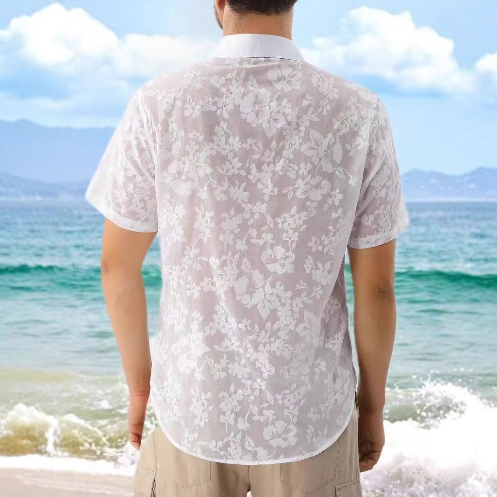 Herren Kurzarmhemd Aliams