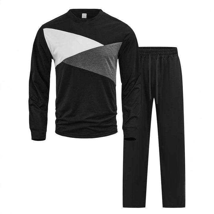 Herren Sportliches Set mit Farbblockdesign Aliams