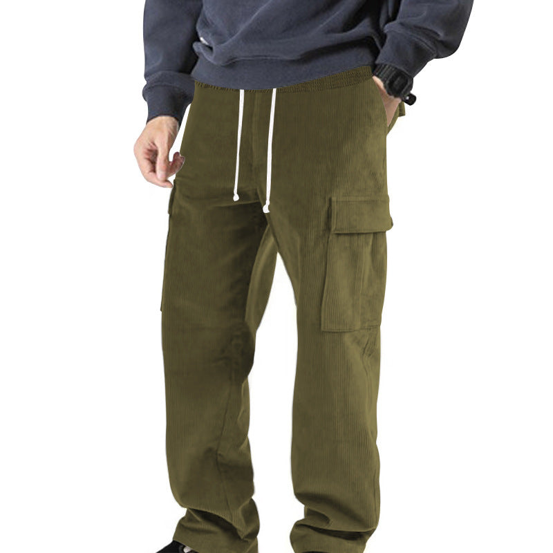 Herren Cargo-Hose mit elastischem Bund und praktischen Seitentaschen Aliams