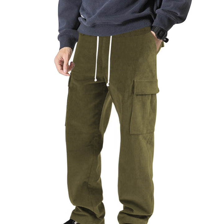 Herren Cargo-Hose mit elastischem Bund und praktischen Seitentaschen Aliams