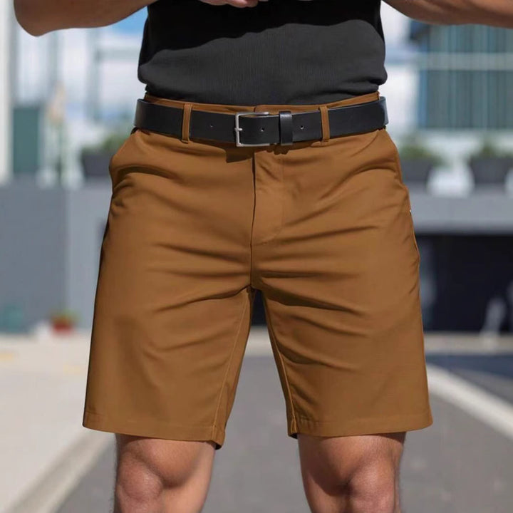 Herren multifunktionale kurze Hose mit elastischem Bund und praktischen Seitentaschen Aliams