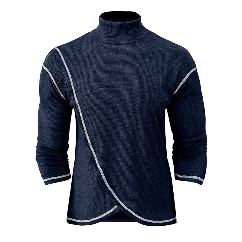 Herren Rollkragenpullover mit modernem Schnitt Aliams