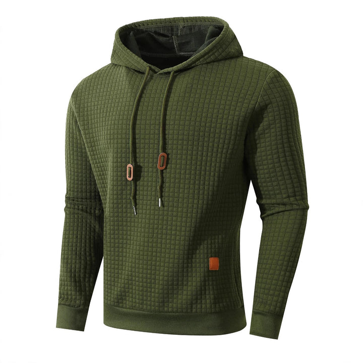 Herren Hoodie mit strukturiertem Design und praktischen Taschen Aliams