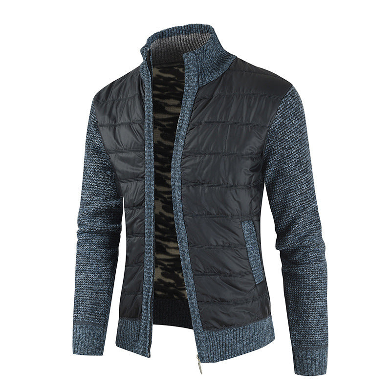 Herren Funktionsjacke mit modernem Stehkragen und innovativen Materialien Aliams