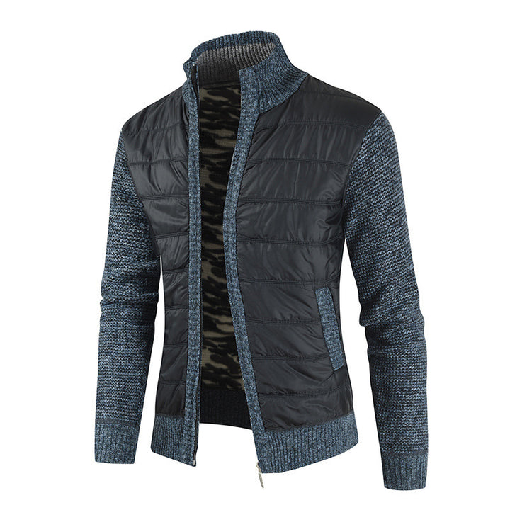 Herren Funktionsjacke mit modernem Stehkragen und innovativen Materialien Aliams