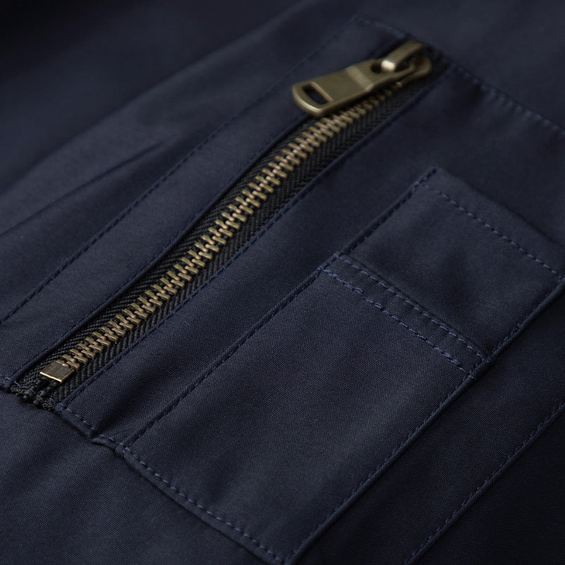 Herren Freizeitjacke mit vielseitigen Taschen und modernem Schnitt Aliams