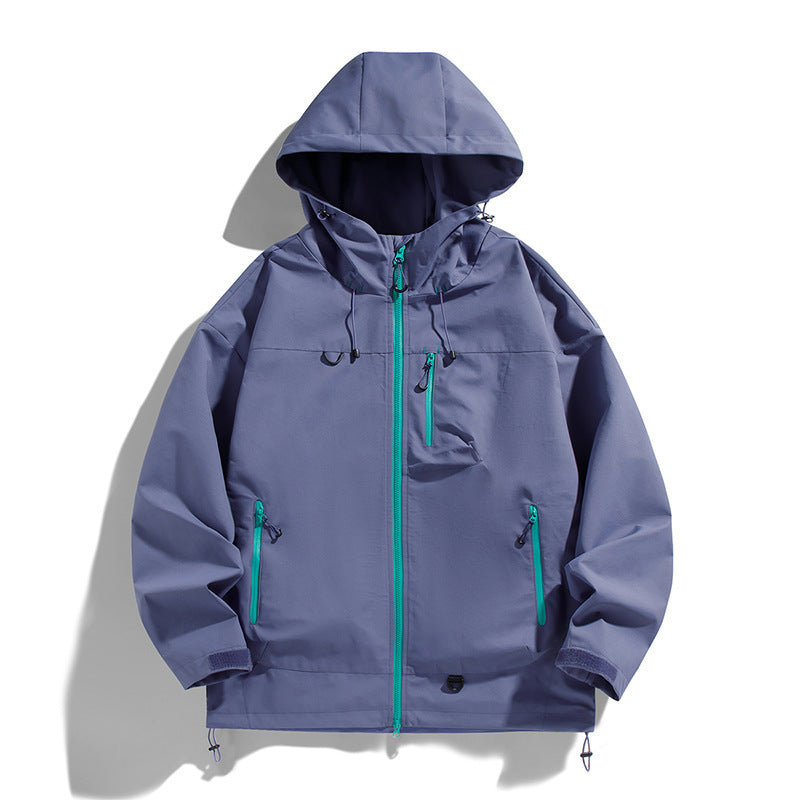 Herren Funktionsjacke mit atmungsaktiven Materialien und praktischem Design Aliams