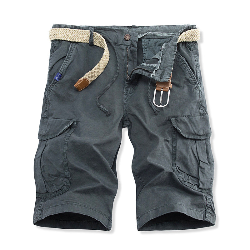 Herren Cargoshorts mit praktischen Taschen und verstellbarem Kordelzug Aliams