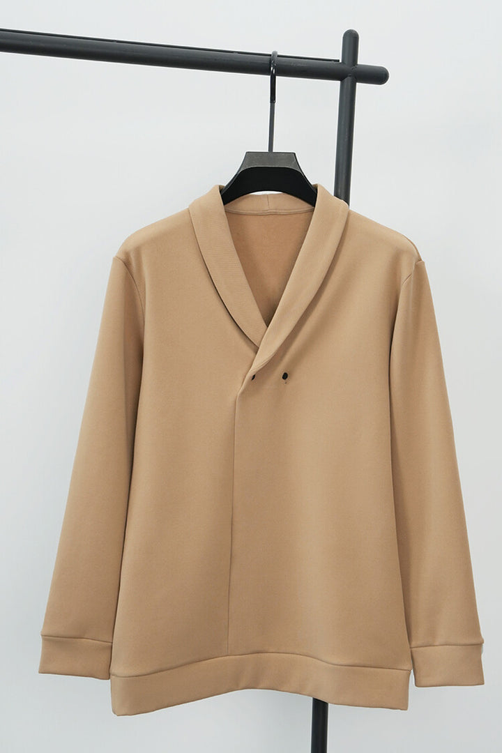 Herren Freizeitjacke mit modernem Schalkragen und praktischen Knöpfen Aliams