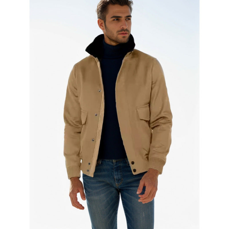 Herren raffinierte Übergangsjacke im modernen Urban-Style Aliams