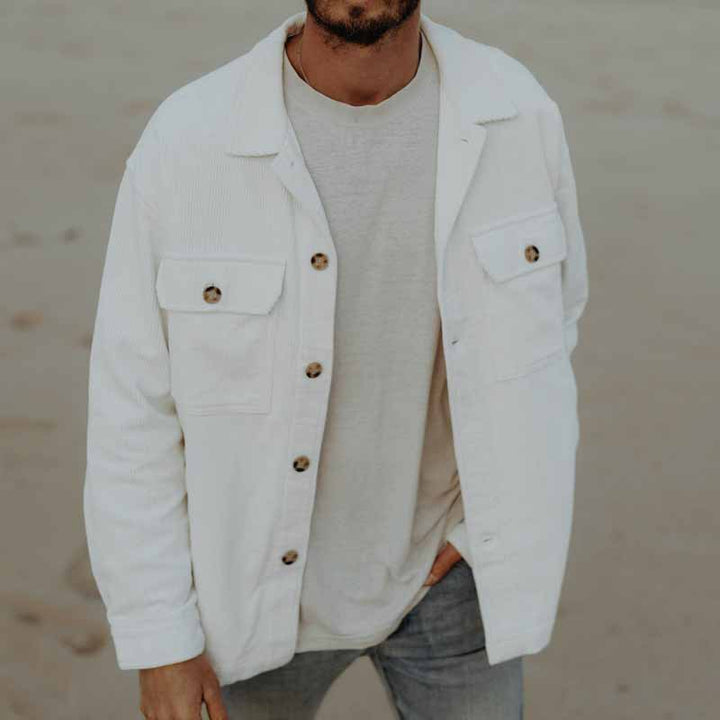 Herren cordjacke mit praktischen Brusttaschen Aliams