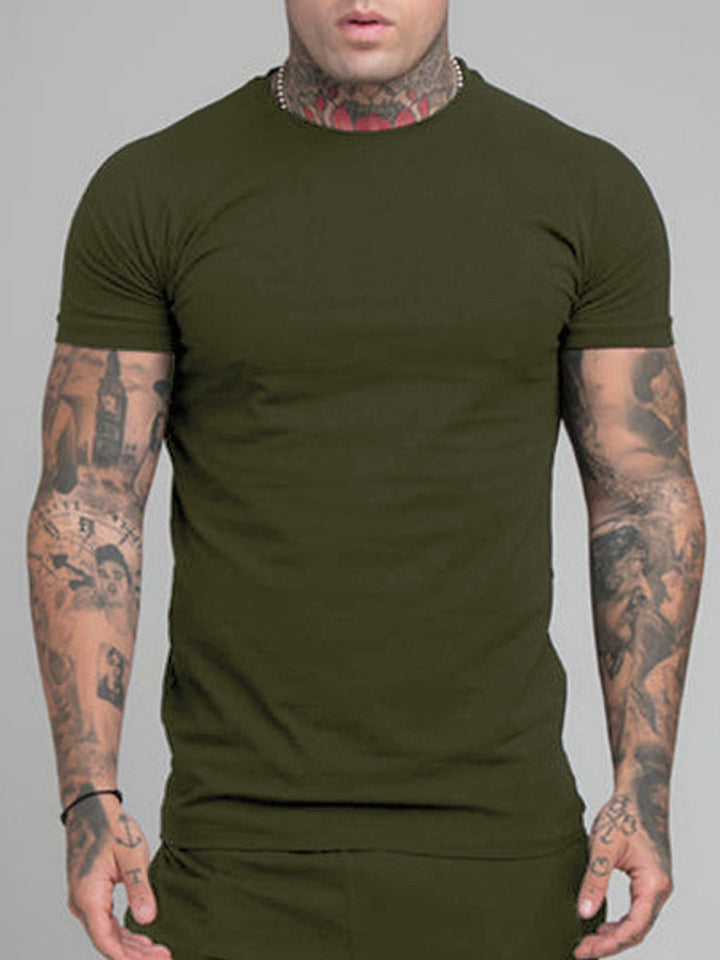 Herren körperbetontes T-Shirt Aliams