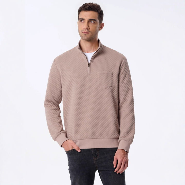 Herren Stepppullover Aliams