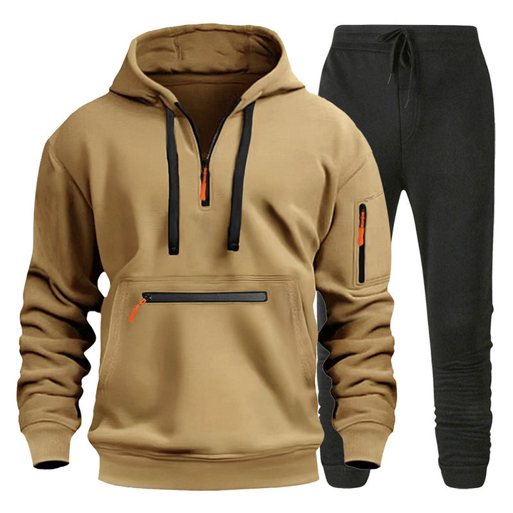 Herren Sportlicher Hoodie mit Jogginghose Aliams