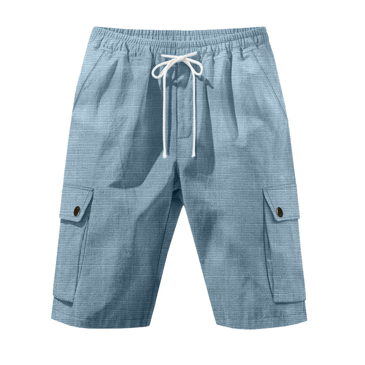 Herren Cargo-Shorts mit verstellbarem Kordelzug und praktischen Seitentaschen Aliams 1757709357
