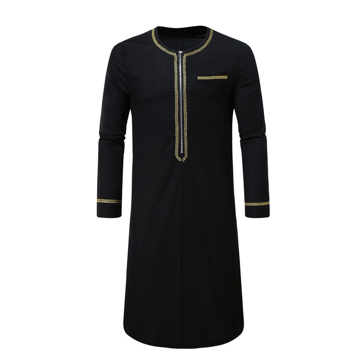 Herren Elegantes Kurta mit feiner Stickerei Aliams