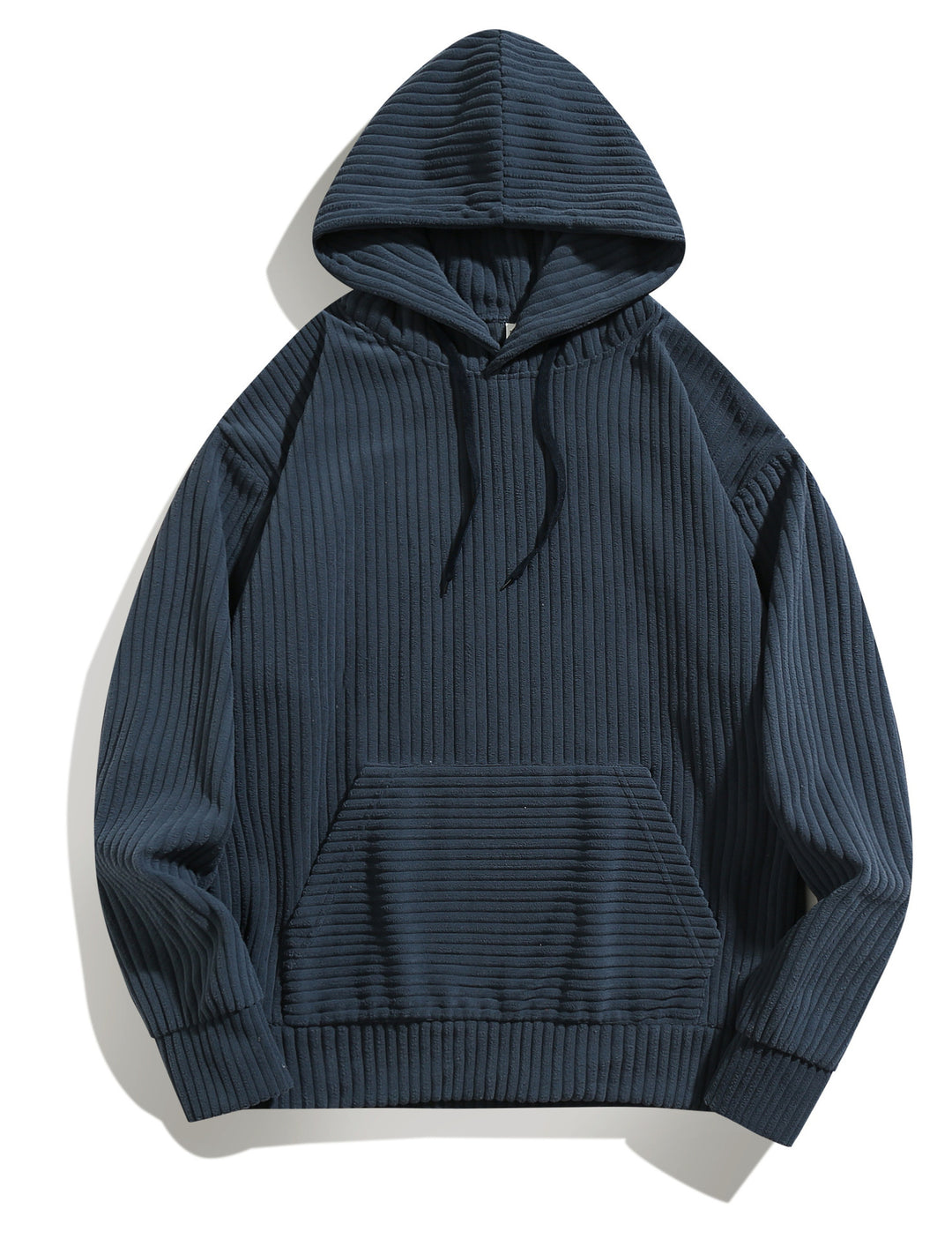 Herren Kapuzenpullover mit strukturiertem Rippstoff Aliams