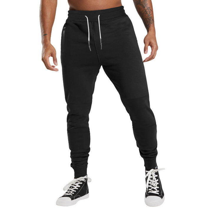 Herren sportliche Jogginghose mit regulierbarem Bund und seitlichen Taschen Aliams