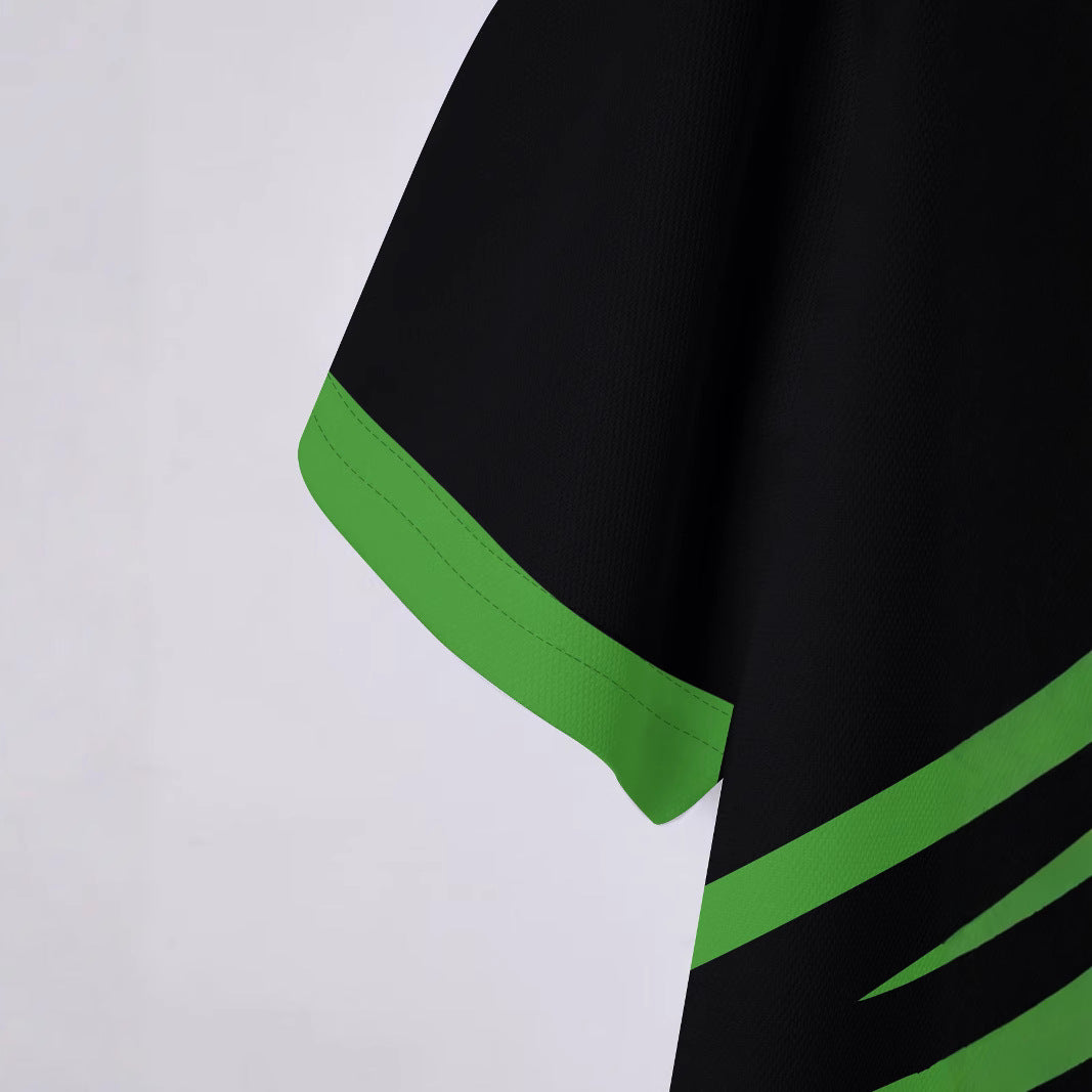 Herren Sportliches Poloshirt mit dynamischen Linienmustern Aliams