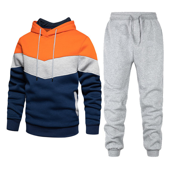 Herren Sportliches Hoodie und Jogginghose-Set Aliams