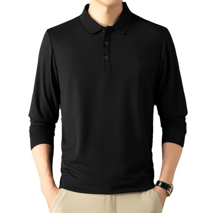 Herren atmungsaktives Piqué Poloshirt mit eleganter Knopfleiste Aliams