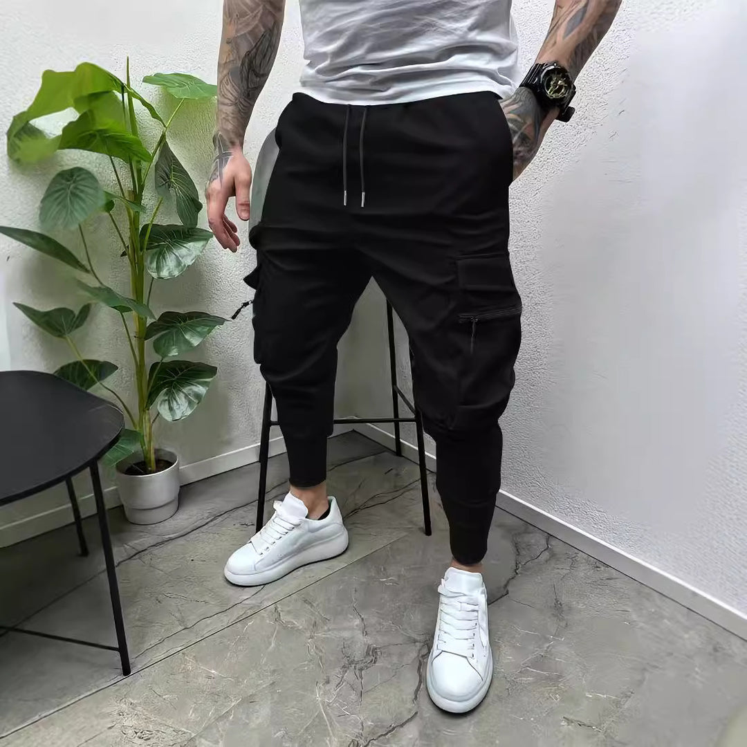 Herren Cargohose mit taktischen Taschen Aliams