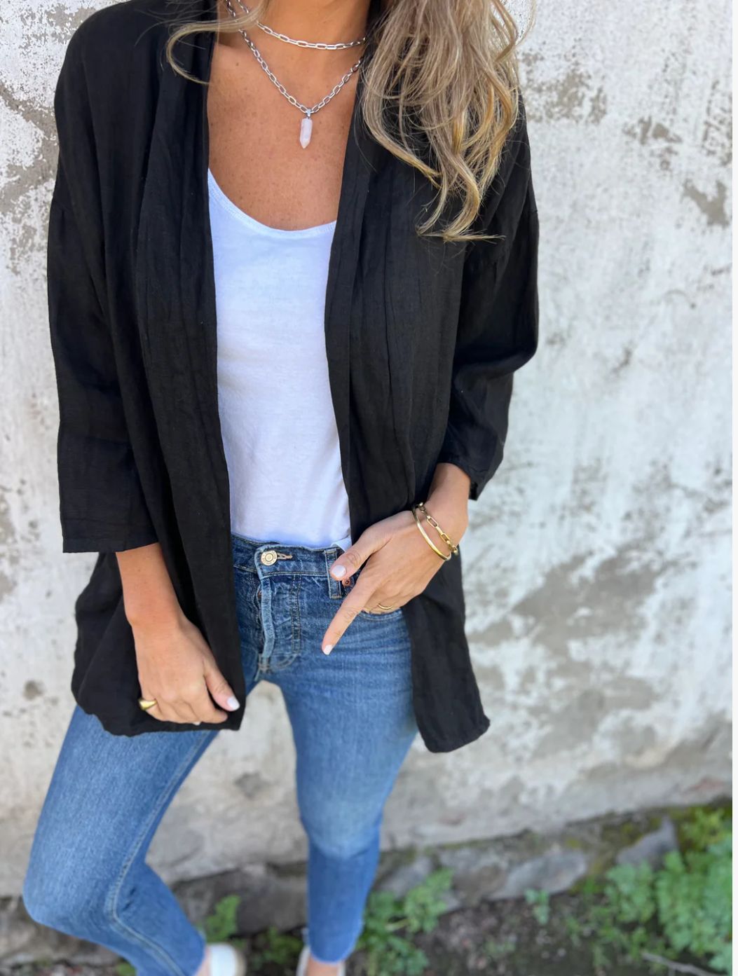 Damen Lässige Sommerjacke Aliams