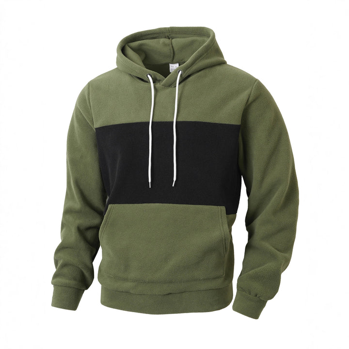 Herren Fleece-Hoodie mit innovativem Design Aliams