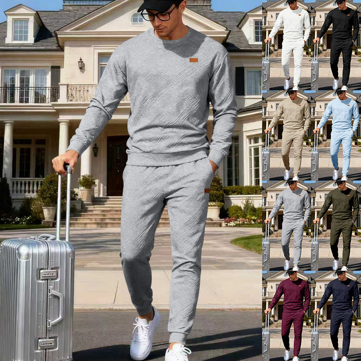 Herren eleganter Freizeit-Sweatanzug aus hochwertigem Material Aliams