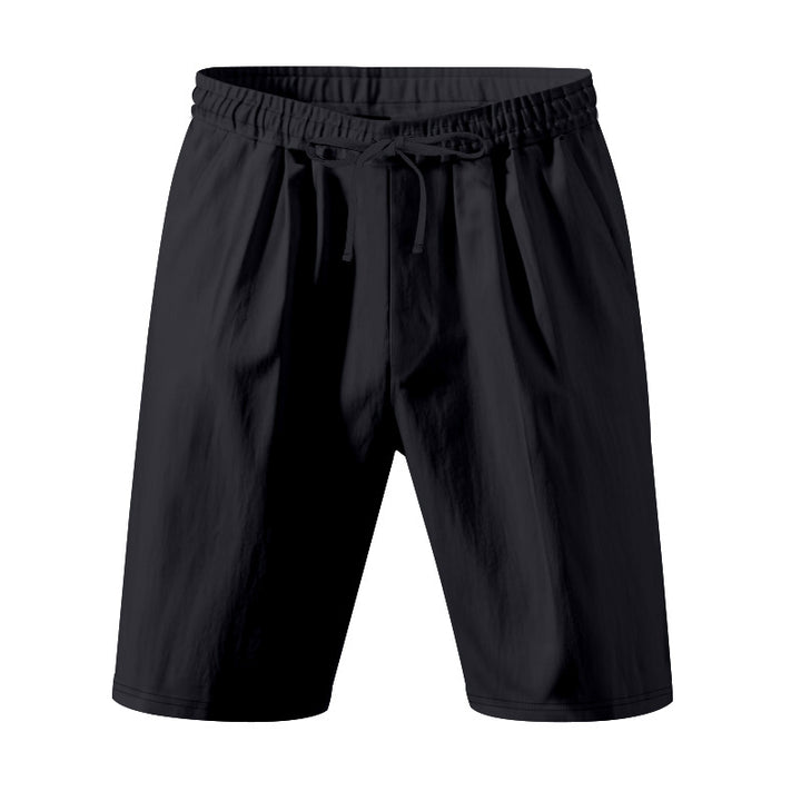 Herren praktische Sport-Shorts mit elastischem Bund und verstellbarem Kordelzug Aliams