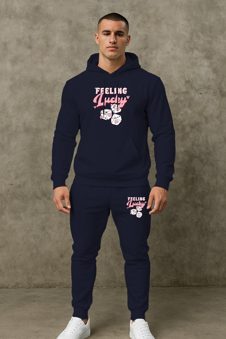 Herren Sportliches Hoodie- und Jogginghosen-Set Aliams