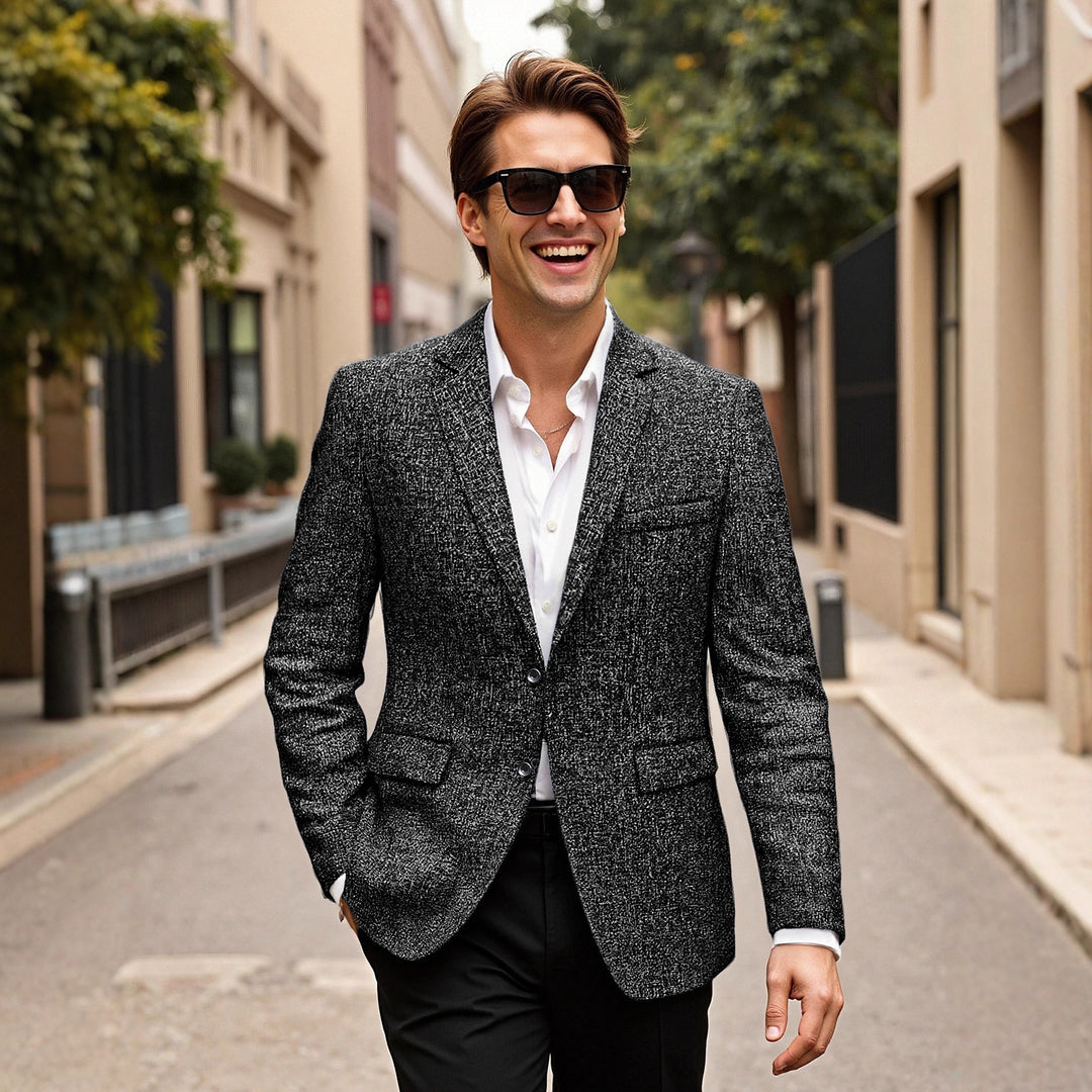 Herren eleganter Blazer aus Wolle Aliams