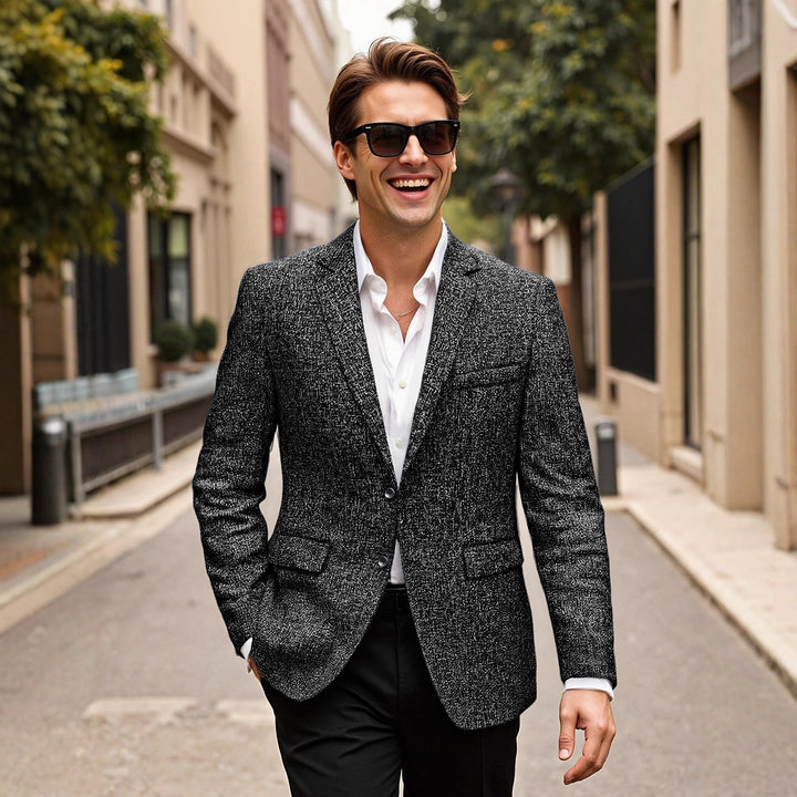 Herren eleganter Blazer aus Wolle Aliams