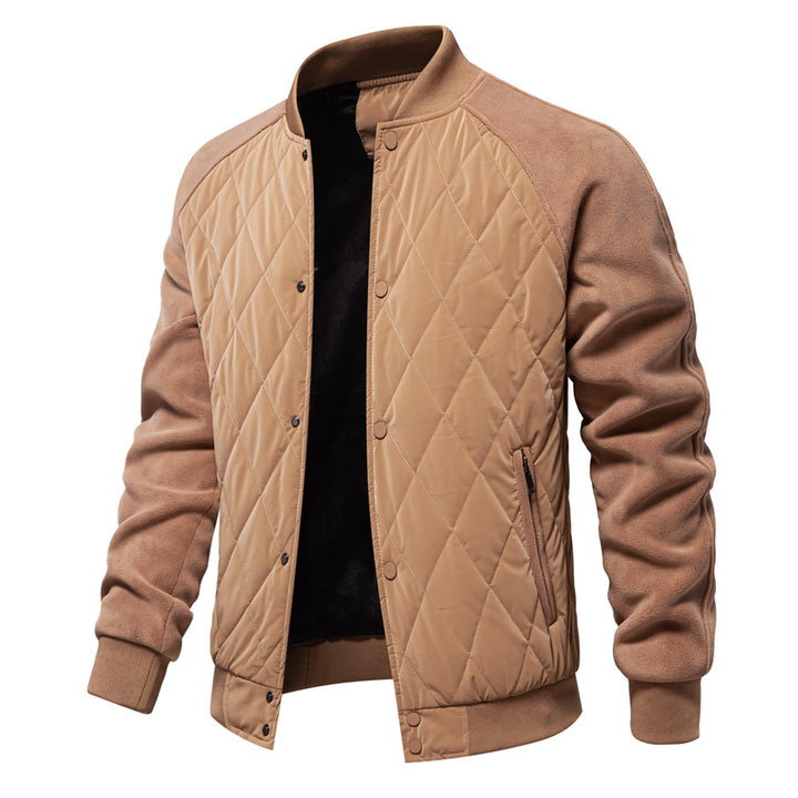 Herren Steppjacke mit modernem Design und praktischen Taschen Aliams