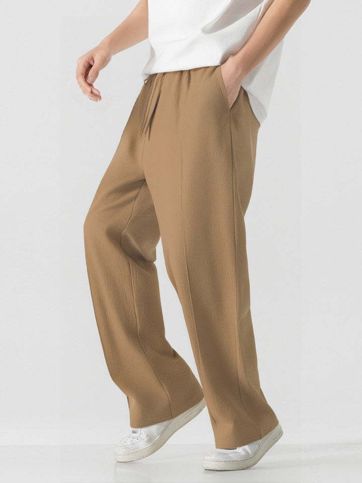 Herren Elegante, weite Freizeithose aus atmungsaktivem Gewebe Aliams