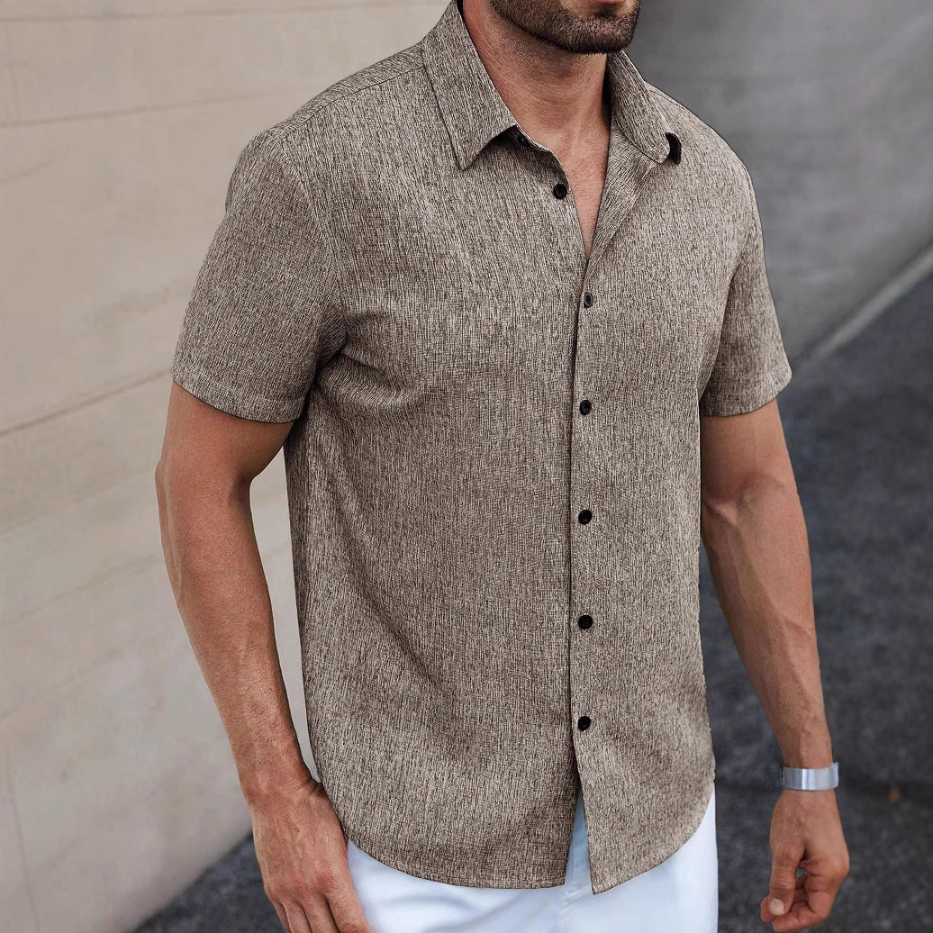 Herren Kurzarmhemd Aliams