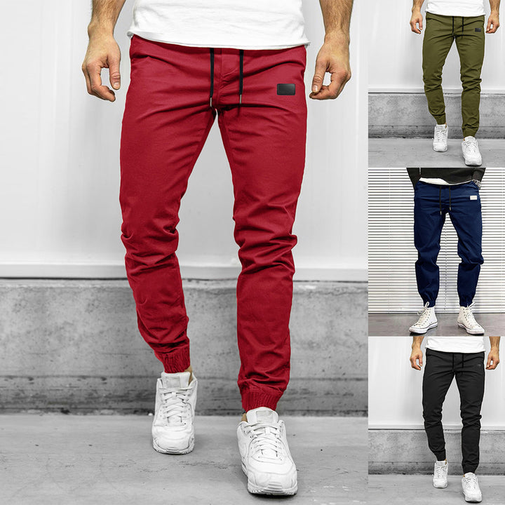 Herren Sportliche Jogginghose mit praktischen Taschen und elastischem Bund Aliams