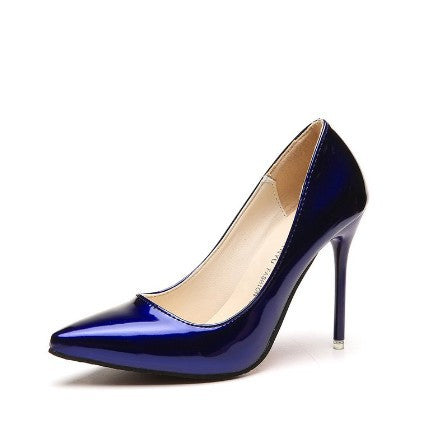 Damen Elegante Hochglanz-Pumps mit Schmaler Silhouette und Komfortablem Innenfutter Aliams