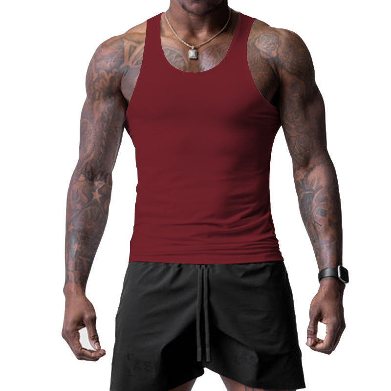 Herren Sportliches Tanktop und Shorts Set Aliams