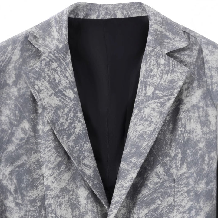 Herren eleganter, strukturierter Anzugblazer Aliams