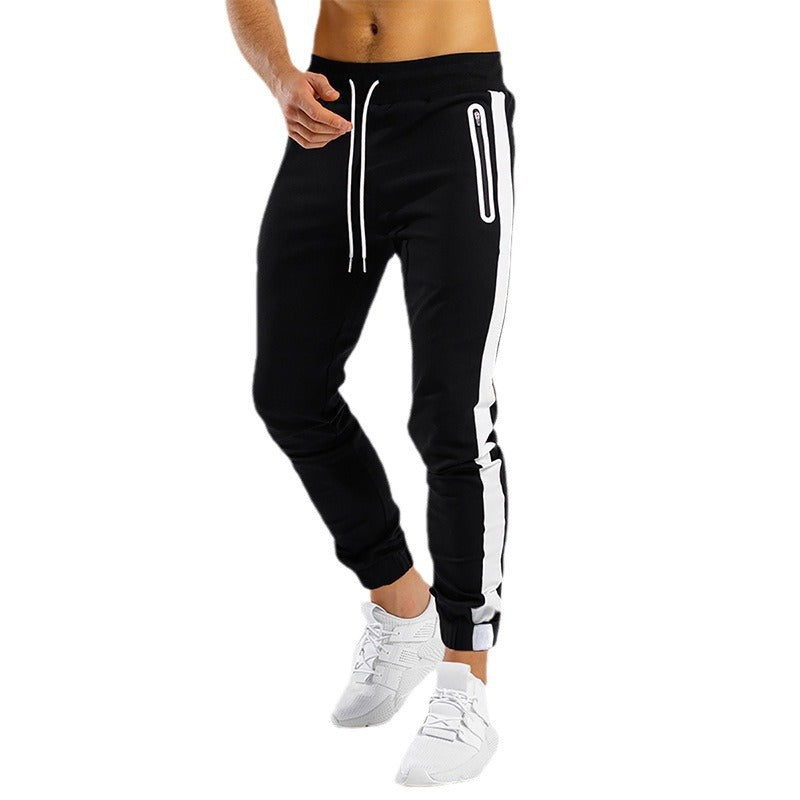 Herren sportliche Jogginghose mit innovativen Seitentaschen Aliams