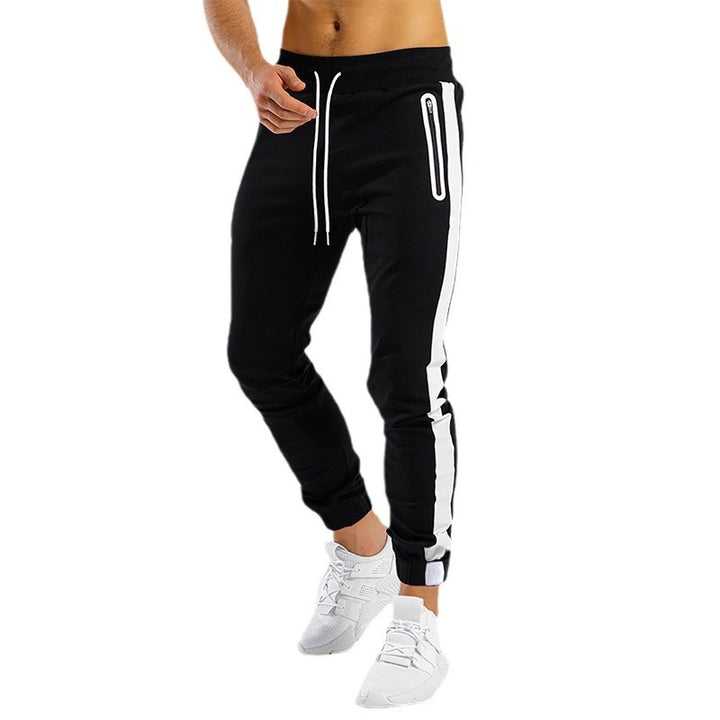 Herren sportliche Jogginghose mit innovativen Seitentaschen Aliams