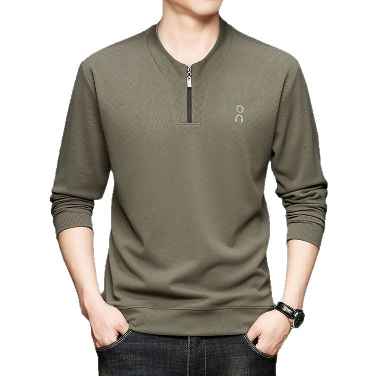 Herren funktioneller Pullover mit Reißverschluss und innovativem Design Aliams