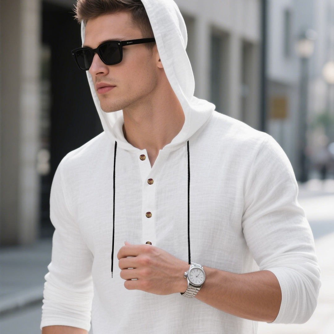 Herren Kapuzenhemd Aliams